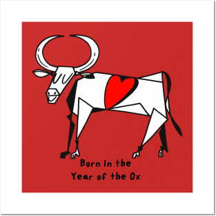 Born in the Year of the Ox Posters and Art